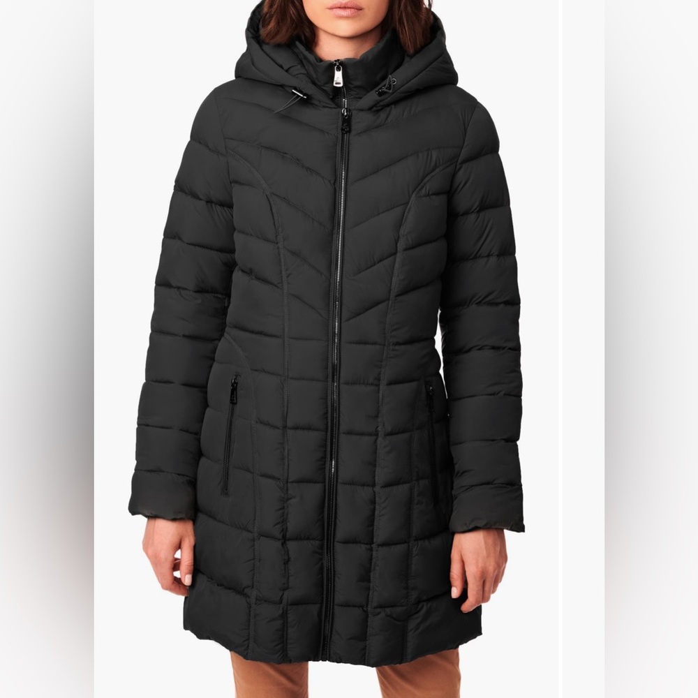 Bernardo Women's Charcoal Puffer Jacket